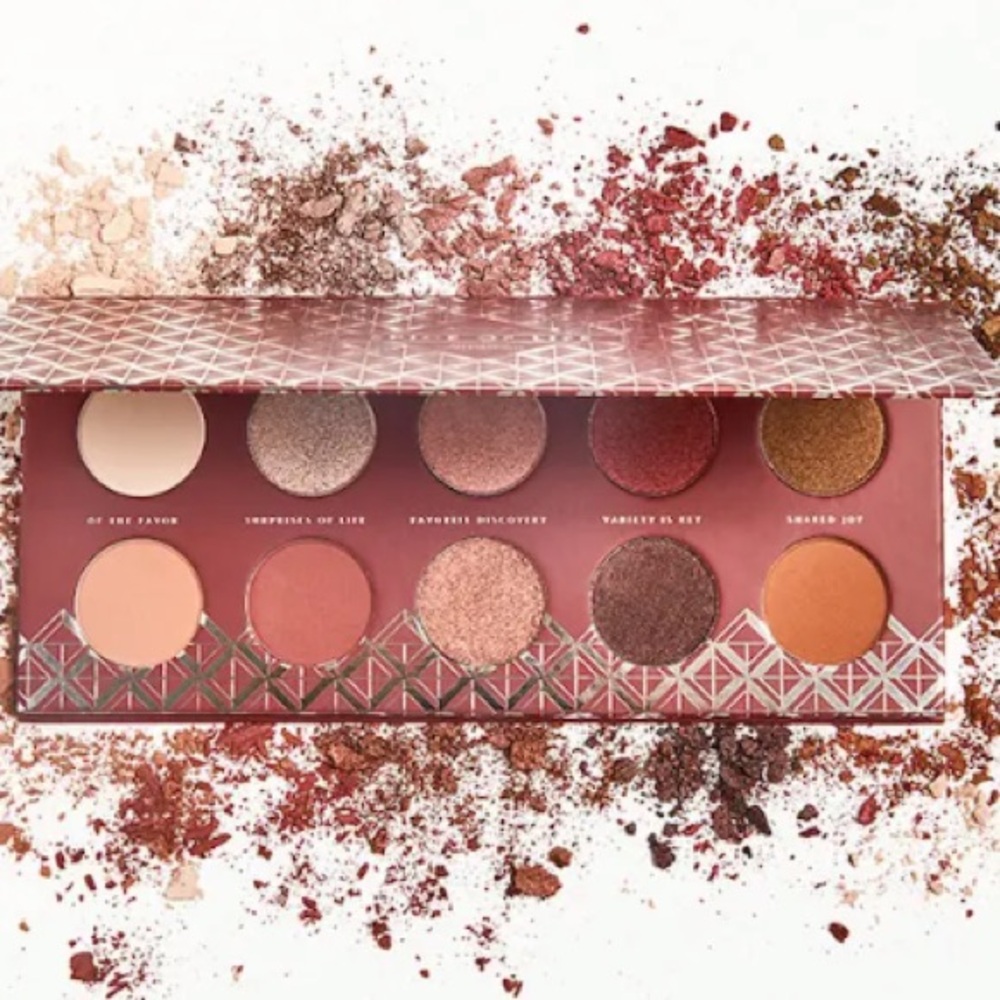 Eyeshadow palette + free sample